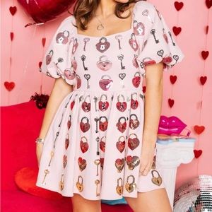 Queen of Sparkles Key to my Heart Dress